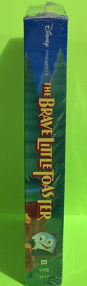 The Brave Little Toaster (VHS, 1988) 'Rare' Slip Cover SEALED High GRADE Foto 4 de 4