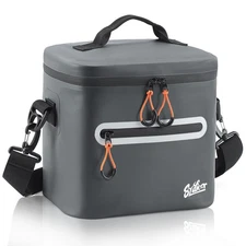 Soft-Sided Cooler Bag 7/16/30 Can Portable Ice Chest Box Waterproof Leak-Proof