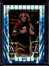 2026 Topps Chrome WWE Naomi Blue Geometric Refractor #/150