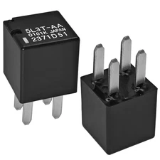 Relay 5L3T-AA (Pack of 2) - 4 Pins 12VDC 20A Automotive Oil Pump Starting Relay