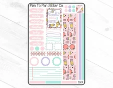 5024~~Back To School Journaling Kit Planner Stickers.
