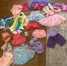 Build A Bear Clothing Lot Huge Lot With Accessories Princess Dress Swim Suit