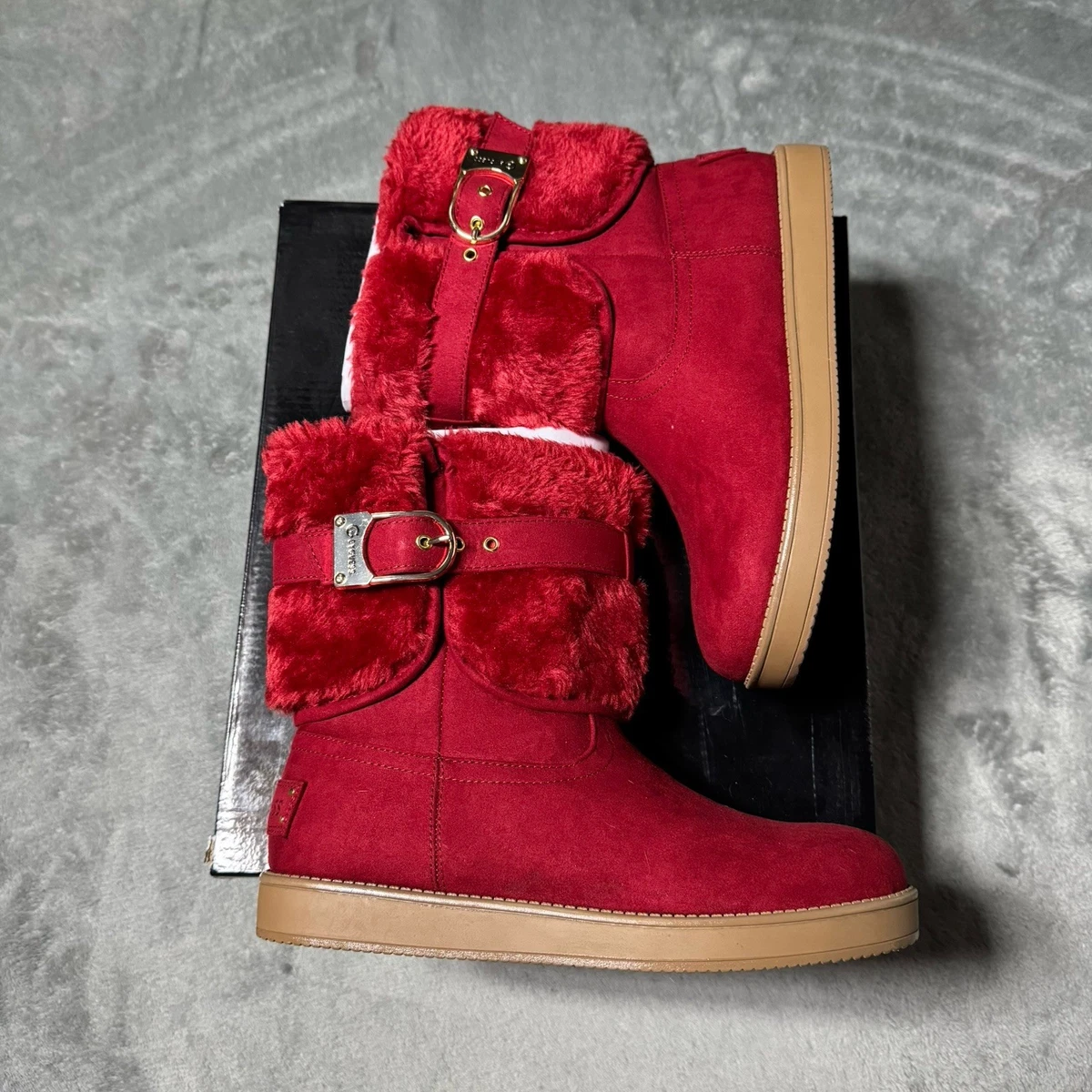 Botines De Mujer Con Plataforma Y Forro De Pelo Sintético - Cómodos, Acogedores Y De Moda