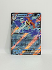 Carta Pokemon Holo Quaquaval ex 052/193 Paldea Evoluta Ultra Rara