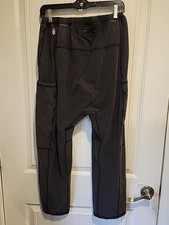 Free People FP Movement Hot Shot Black With Distressed Waist Women's Medium READ