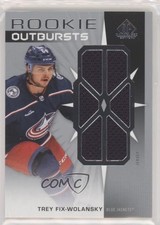 2022-23 Upper Deck SP Game Used Rookie Outbursts Jersey Trey Fix-Wolansky 18n5