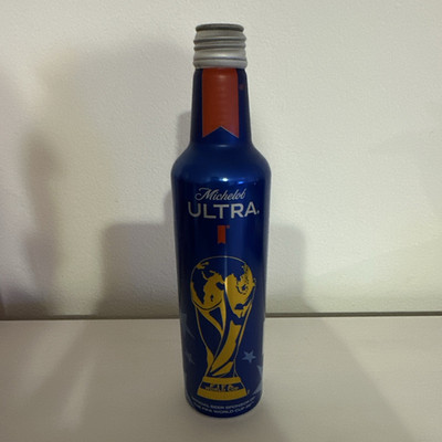 Michelob ULTRA FIFA World Cup Bier Sammler-Bierdose/Alu-Flasche 16 fl oz leer