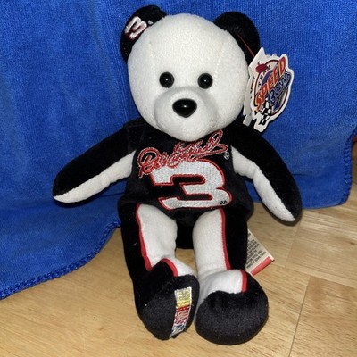Vintage Nascar Team Speed Bears Dale Earnhardt Plush #3 Black Bear Collectible