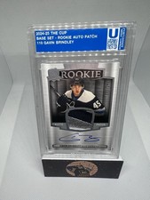 2024-25 Upper Deck The Cup Gavin Brindley Rookie Patch Auto /249 RC