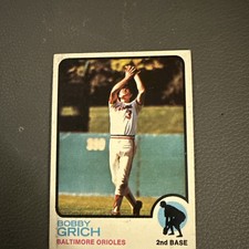 1973 Topps - Bobby Grich #418