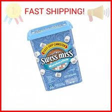 Swiss Miss Hot Cocoa Drink Mix, Milk Chocolate with Marshmallows, 37.18 oz Easy-