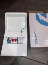 Live Fuseboard SPD RCBO 6 Way 4 Metal Consumer Unit 18th Solar PV EV Sub Main 20