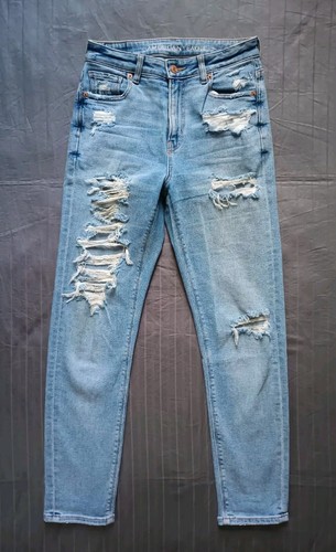 Pantalon Capri Noir American Eagle - Taille 0, Stretch, Coupe Regular, Occasion Très Bon état