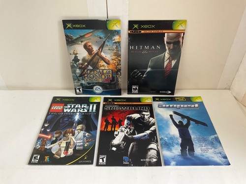 Lot XBOX *Manuals & Slip Art Only* Amped/Hitman 1 2 Blood Money/Madden 2K *OEM* - Picture 5 of 22