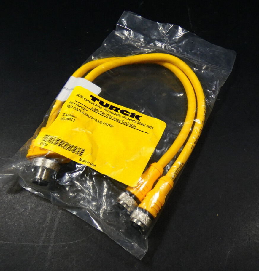 Turck | YBZ2-FSM4.4/2RKC4T-0.3/03/S1587 | Splitter / Y Cable