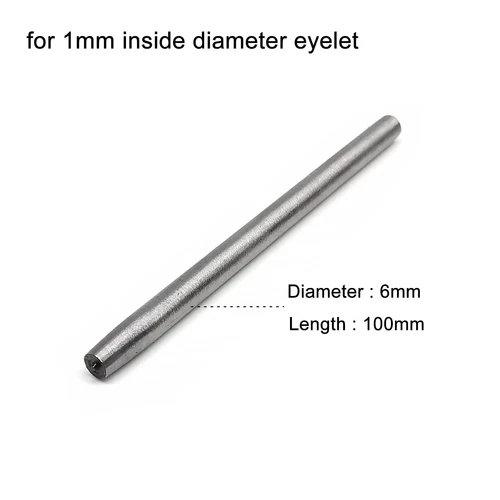 1mm-10mm Bördel Stanze Werkzeug Stab Ösen Tüllen Ring Luftloch Halbhohlniete - Bild 10 von 21
