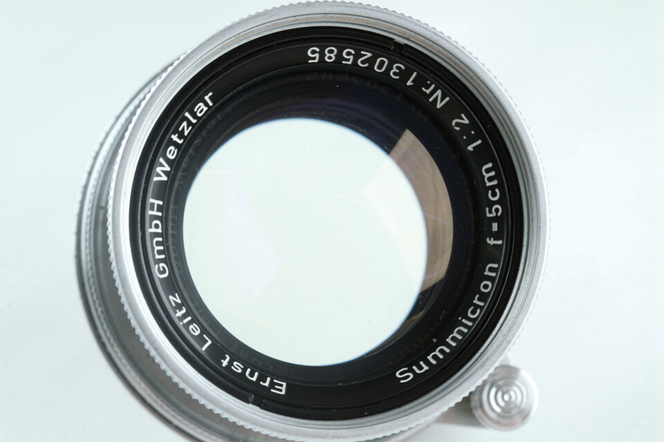 Leica Leitz Summicron 50mm F/2 Lens for Leica L39 #38739 T Leica Leitz Summicron 50mm F/2 Lens for Leica L39 #38739 T