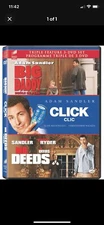 Big Daddy + Click + Mr Deeds - Adam Sandler Triple Feature - New 3Disc DVD Set