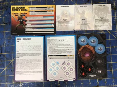 Marvel Crisis Protocol - Vibranium Heist - OP Kit Promo - Cards