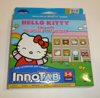 InnoTab A Day With Hello Kitty and Friends Vtech Reading Learning Games Create