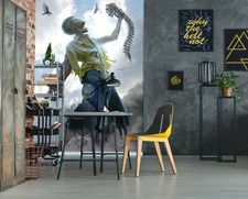 3D Zombie Skeleton G906 Wallpaper Mural Self-...