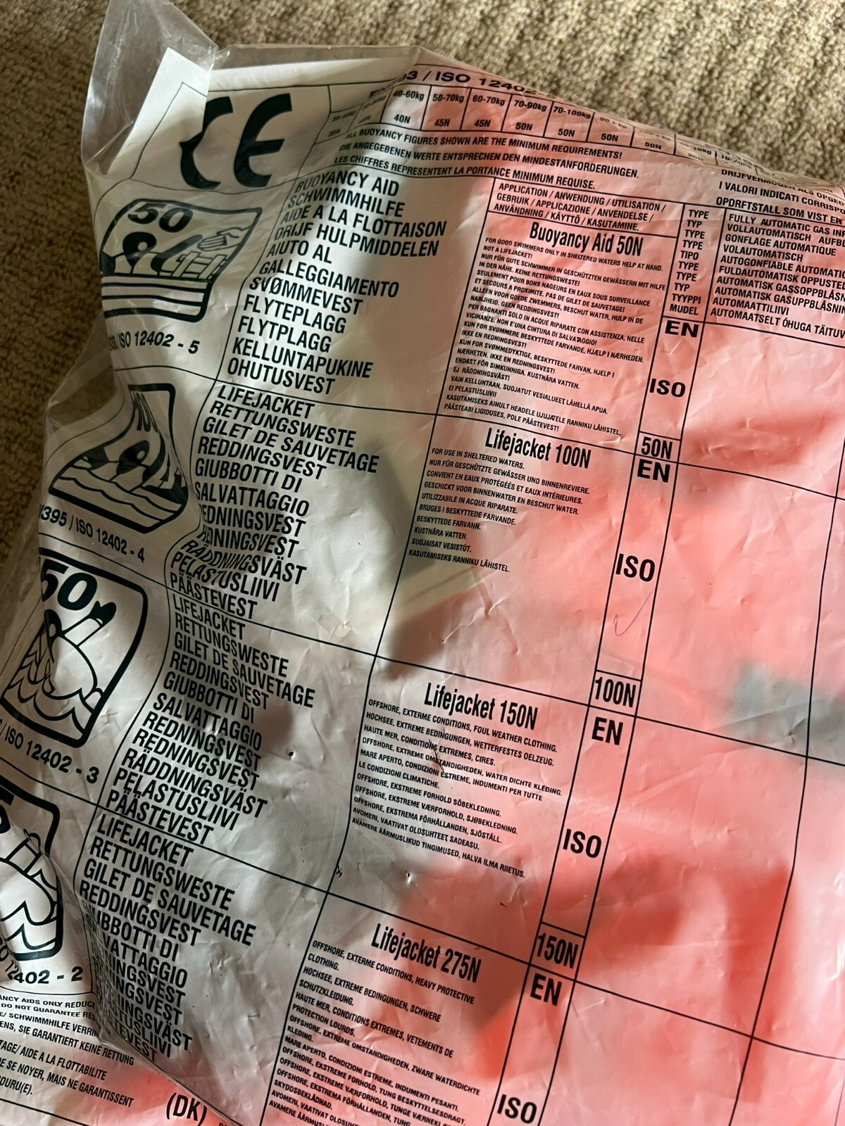 FILA Giubbotto salvagente Marine Pool ISO Freedom 100N N.Orange 10 20 KG 10 20 KG