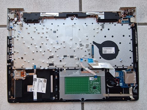 Genuine HP ProBook 440 G7 Palmrest, Qwerty/touchpad/fingerprint/speaker/usb&more - Afbeelding 2 van 2