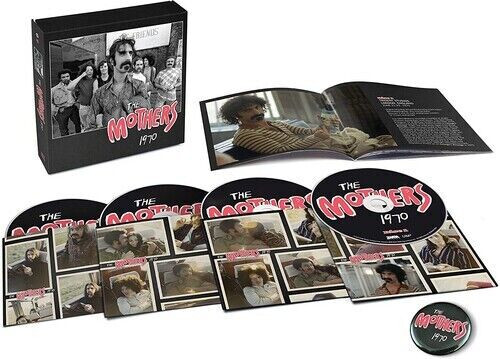 THE MOTHERS (FRANK ZAPPA) 1970 (CD 2020) 4-Disc Box Set Rare Unreleased & Live - Picture 3 of 3