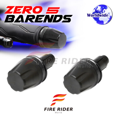ZERO5 Billet Black Bar Ends Pair For Suzuki Katana GSX 600F 750F 90 91 92 93 9