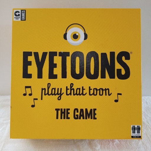 Board Game Eyetoons 'Play That Toon' - by Ginger Fox Games (2017) ~ Complete
