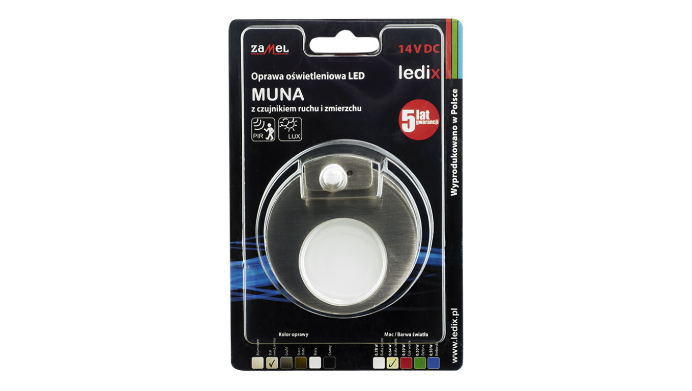 LED luminaire Muna pt 14V DC adjustable sensor STA neutral white LED10221 /T2UK