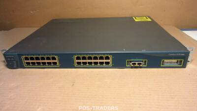 Cisco Catalyst 3550 WS-C3550-24-SMI 24-Port 10/100 Switch INCLUDING 1X GBIC