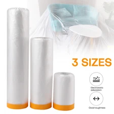 Plastic Painting Drop Assorted Masking Film for Automotive Painting Cover 3 Size