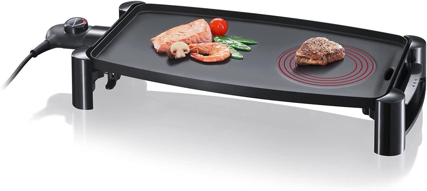 KG2388 SEVERIN TEPPAN YAKI PIASTRA 2400W COTTURA DA TAVOLO SENZA GRASSI