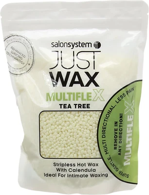 Salon System Just Wax MultiFlex Stripless Tea Tree & Calendula Hair Waxing 700g
