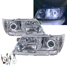 Compatibile con Fiat Freemont JC 11-15 Guida LED Angel-Eye Proiettore HID Faro CH RHD