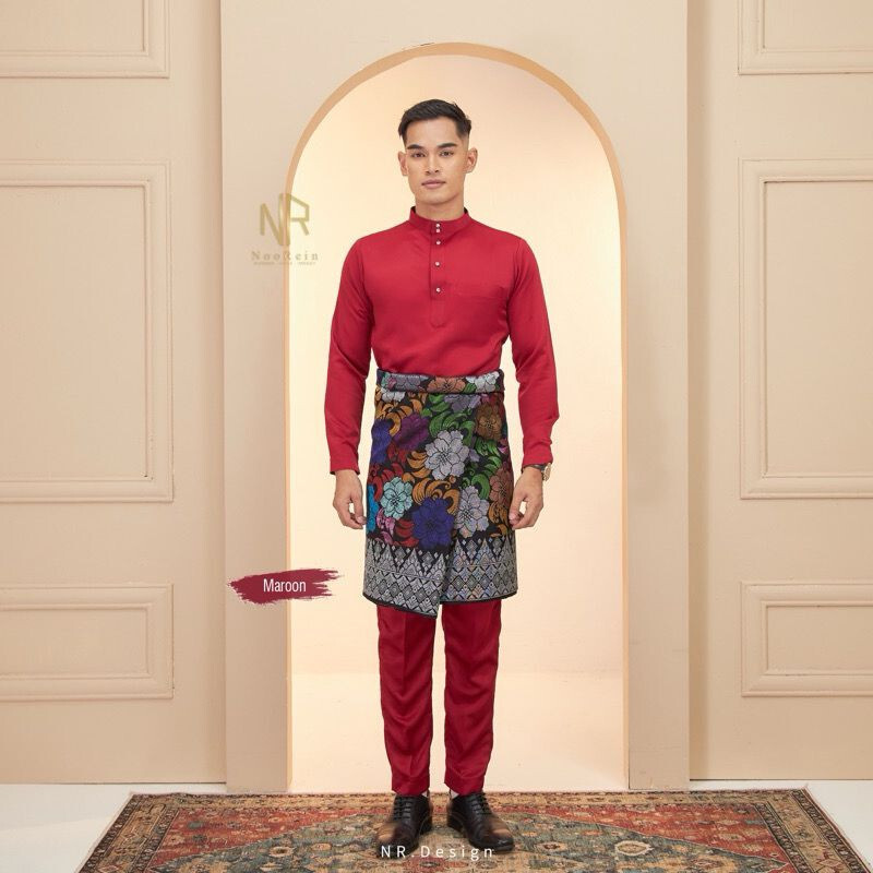 malaysian formal dress Baju Melayu Full Set Malaysian Malay Traditional Formal Attire (FREE  SAMPING)