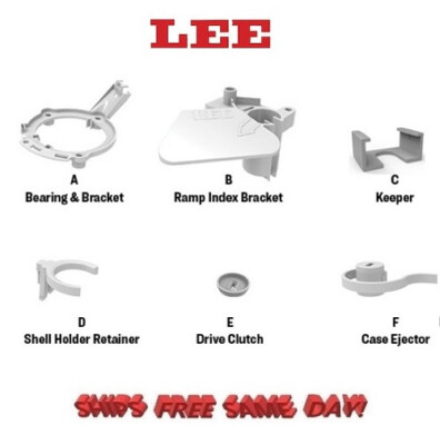 Lee Molded Parts Breech Lock Ultimate Turret Press 6 Cavity NEW