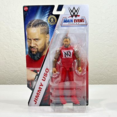 Jimmy Uso - WWE Main Event 155 Mattel Toy Wrestling Action Figure No Yeet