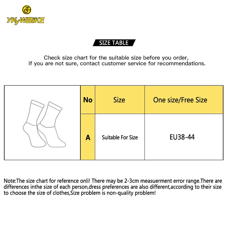 2 Pairs Men Cycling Socks Anti Slip Silicone Bicycle Running Bike Socks Unisex - Image 4 of 4