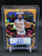 2020-21 Panini Prizm Penmanship Orange Cracked Ice DeAndre Bembry Auto PE-DEB