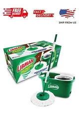 Libman Tornado Spin Mop and Bucket System | All-in-One Floor Cleaning Kit with A