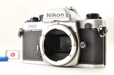 Nikon New FM2 35mm SLR Film Camera Silver Body #8215913 Manual From JAPAN