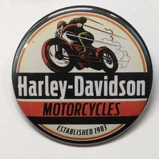 Harley Davidson Est. 1903 Retro Fridge Magnet BUY 3, GET 4 FREE MIX & MATCH