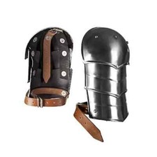 SCA Medieval Knight Armor Steel LARP Warrior Pair Of Pauldrons Shoulder Reenactm