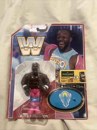 WWE Mattel Retro Kofi Kingston Wrestling 4