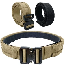 Bear Armz Tactical Battle Belt V2 | Molle Riggers Belt | War Belt | Heavy Duty