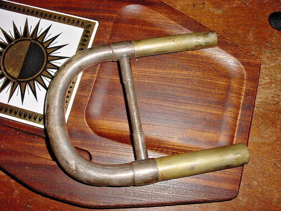 REY VINTAGE? DIAPOSITIVA AFINACIÓN TROMBÓN ACABADO NÍQUEL AÑOS 30? Foto 2 de 4