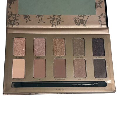 OKALAN Natural Eyeshadow Palette 10 Colors Makeup Kit with Applicator     B