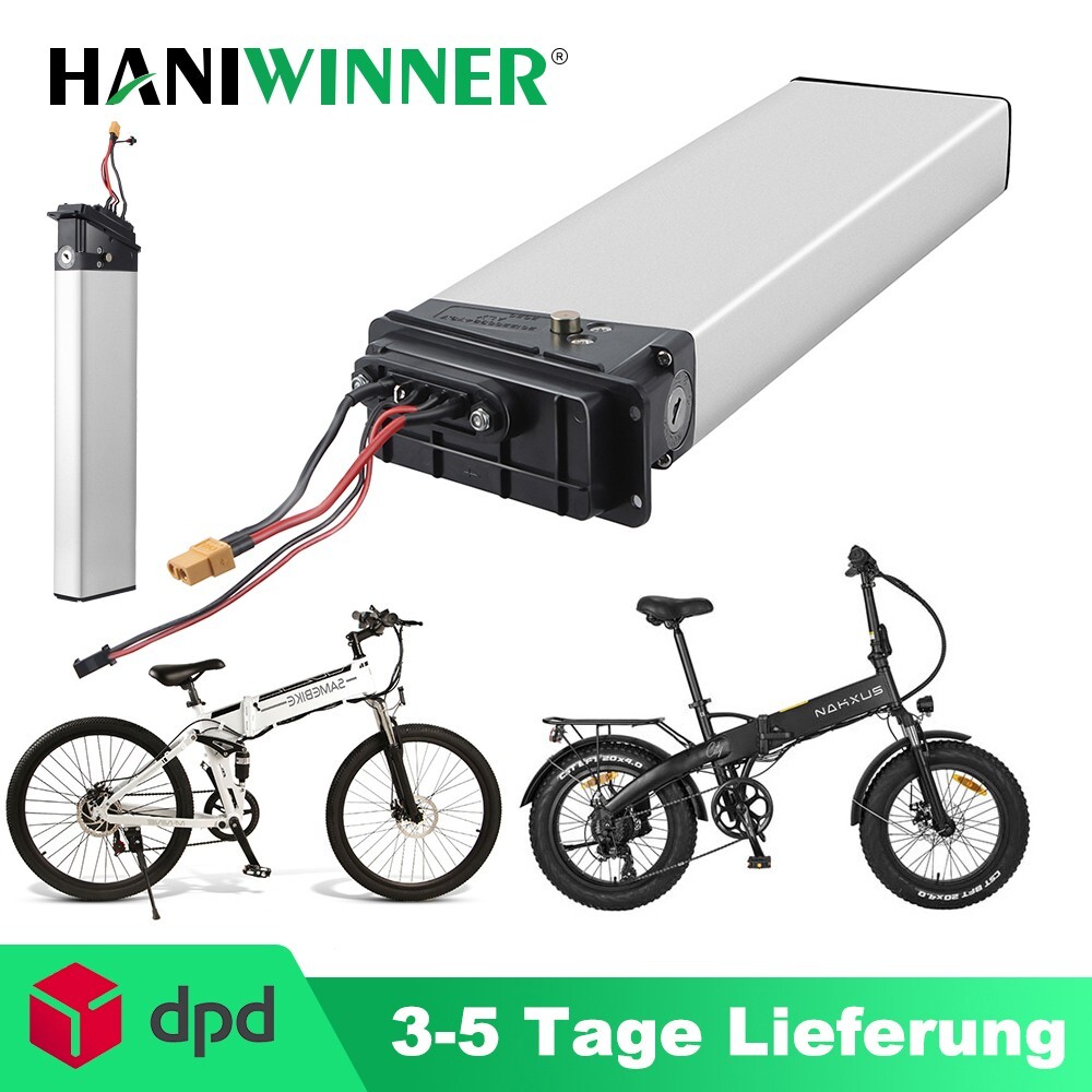48V10AH E Bike Akku Zusammenklappbare Eingebaute Elektrofahrrad Lithium Batterie